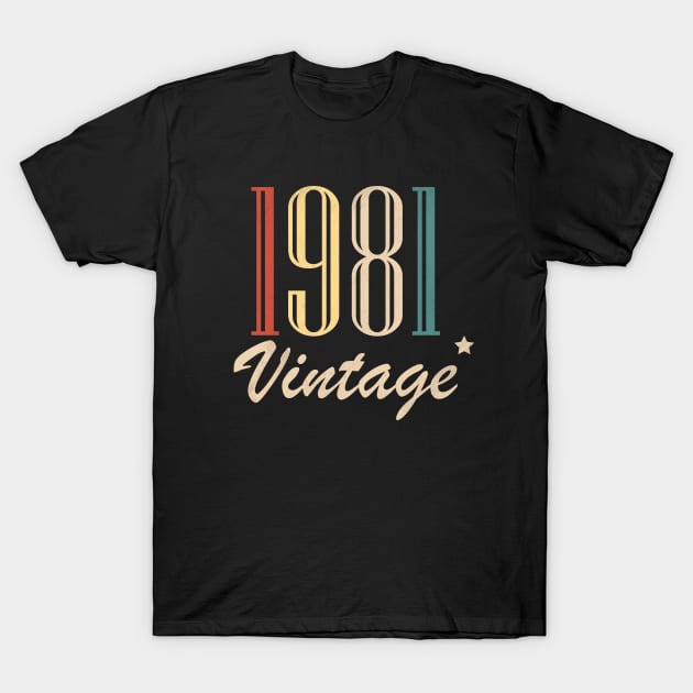 Vintage 1981 T-Shirt by BizZo